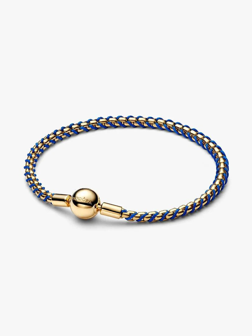 Bracciale Intreccio Tessuto Blu - 563816C02