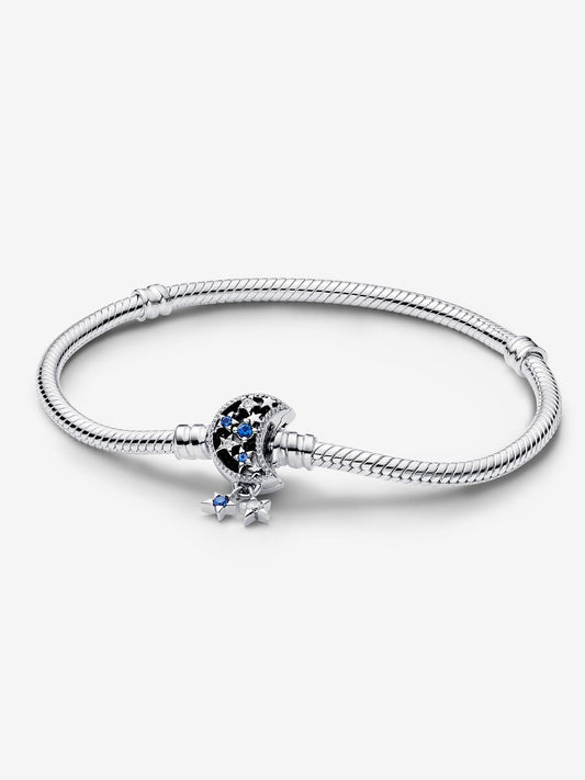 Bracciale Moments con Chiusura a Luna Argento Sterling 925 - 592819C01