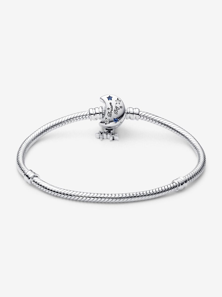 Bracciale Moments con Chiusura a Luna Argento Sterling 925 - 592819C01