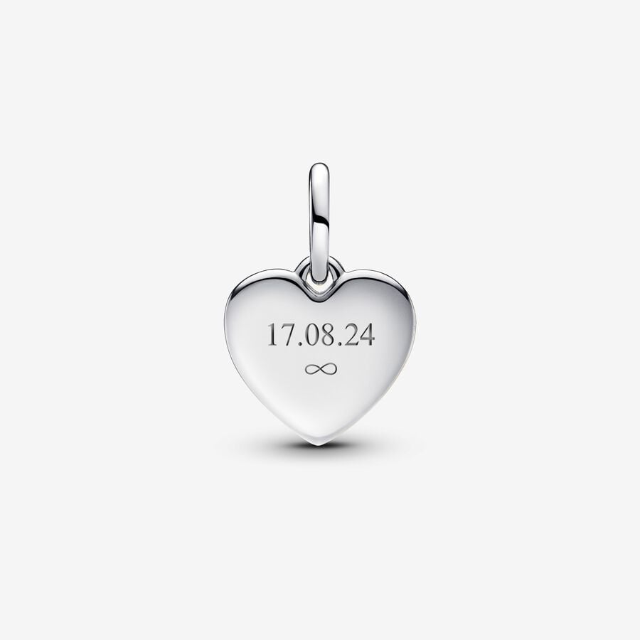Charm Pendente Cuore "Love" da incidere - 793604C01