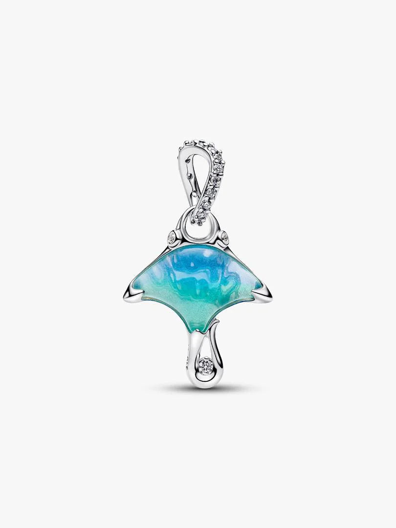 Charm Pendente Manta Vetro di Murano - 794685C01