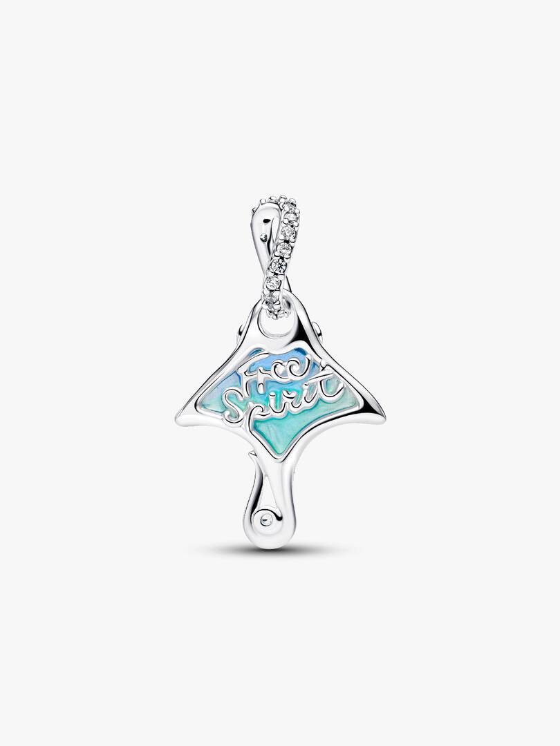 Charm Pendente Manta Vetro di Murano - 794685C01