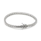 Bracciale Tennis di Diamanti in Oro Bianco - Simmi Gioielli