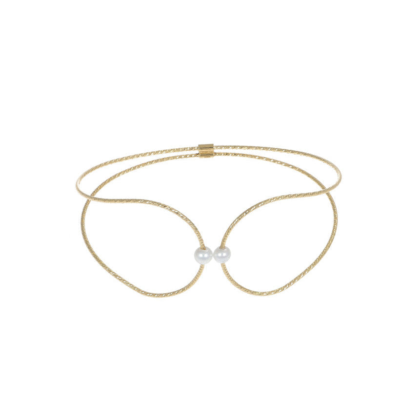 Bracciale in oro e perle NEBULA master - MagicWire