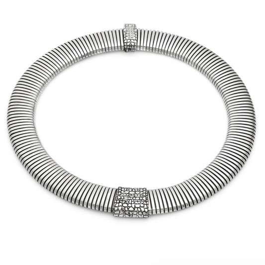 Collana donna Giovanni Raspini Tubogas Croco - 12323