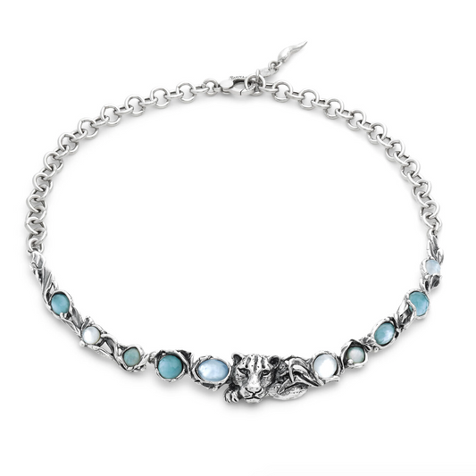 Giovanni Raspini Collana Blue Jaguar - 12680