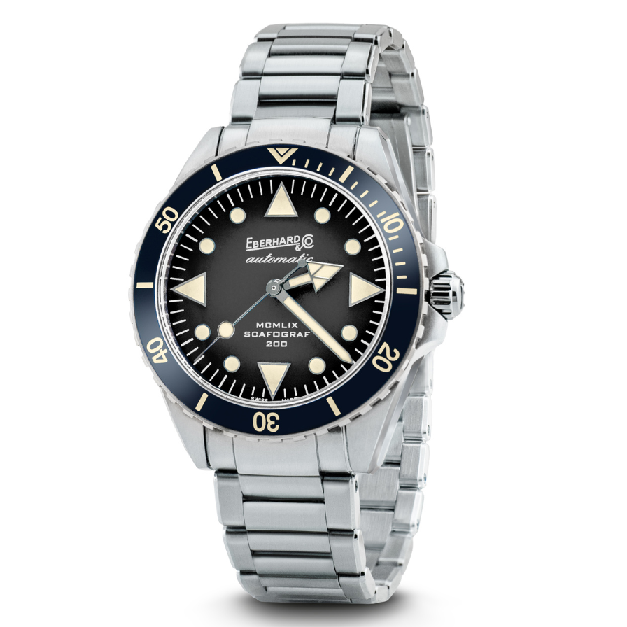 Orologio da uomo Eberhard SCAFOGRAF 200 MCMLIX - 41047.01 CA2C