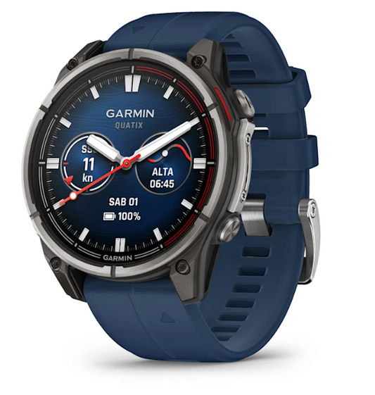 quatix® 8 – 47 mm, AMOLED Smartwatch GPS con funzioni dedicate alla nautica - 010-02904-51