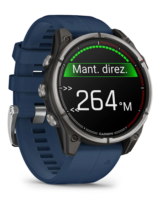 quatix® 8 – 47 mm, AMOLED Smartwatch GPS con funzioni dedicate alla nautica - 010-02904-51