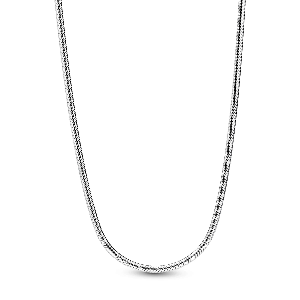 A serpente sottile chain argento sterling collana - 395061C00 - Simmi Gioiellerie -Collane