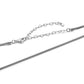 A serpente sottile chain argento sterling collana - 395061C00 - Simmi Gioiellerie -Collane