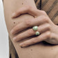ANELLO AVVENTURINA VERDE GRAVITY - ANB1-D39-08 - Simmi Gioiellerie -Anelli