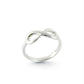 Anello con simbolo infinito in oro bianco - Simmi Gioielli - Simmi Gioiellerie - Anelli