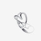 Anello Cuore Linea Sinuosa - 193288C00 - Simmi Gioiellerie - Anelli