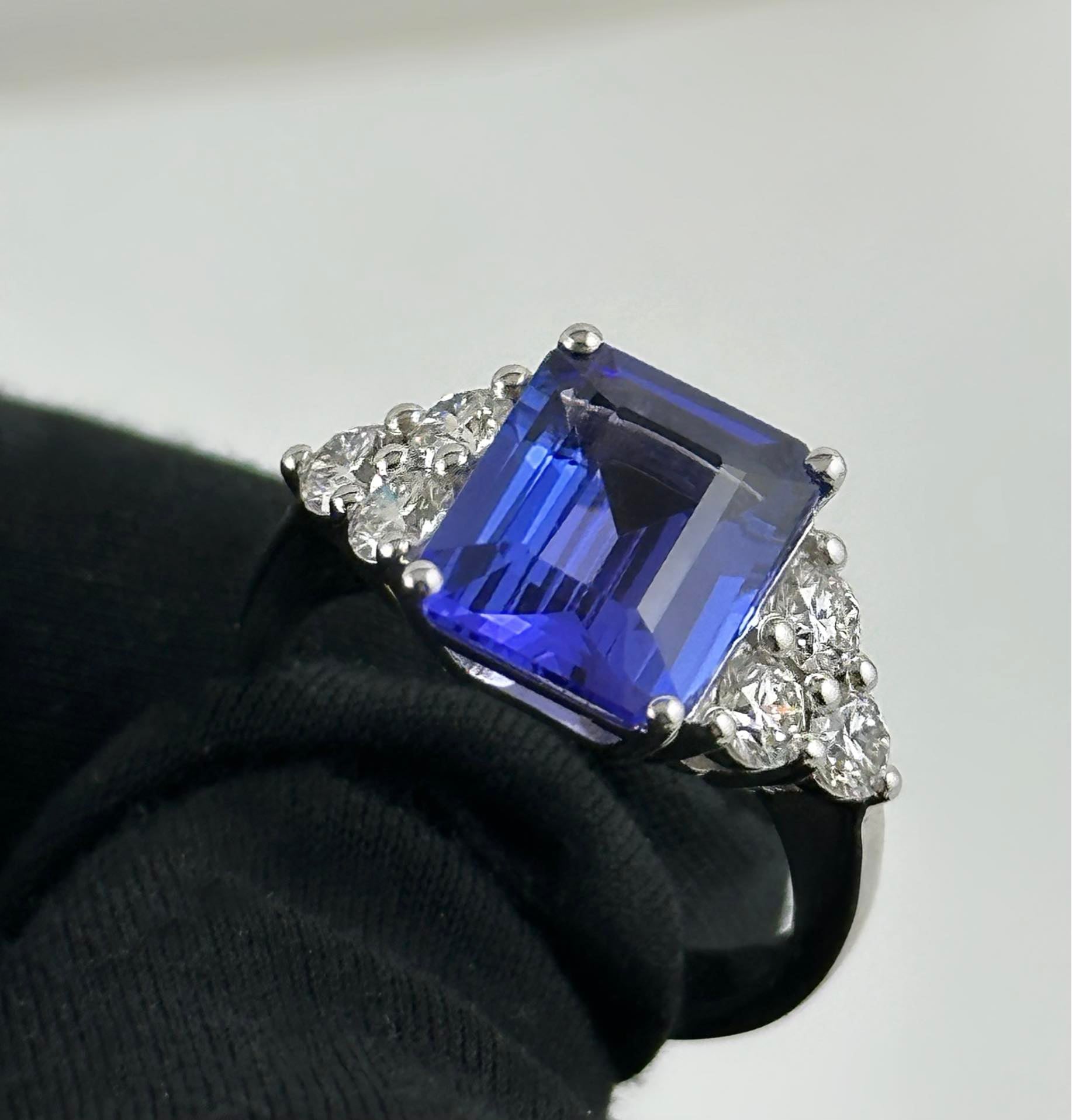 Anello da donna tanzanite e brillanti - Simmi Gioielli - Simmi Gioiellerie -anelli