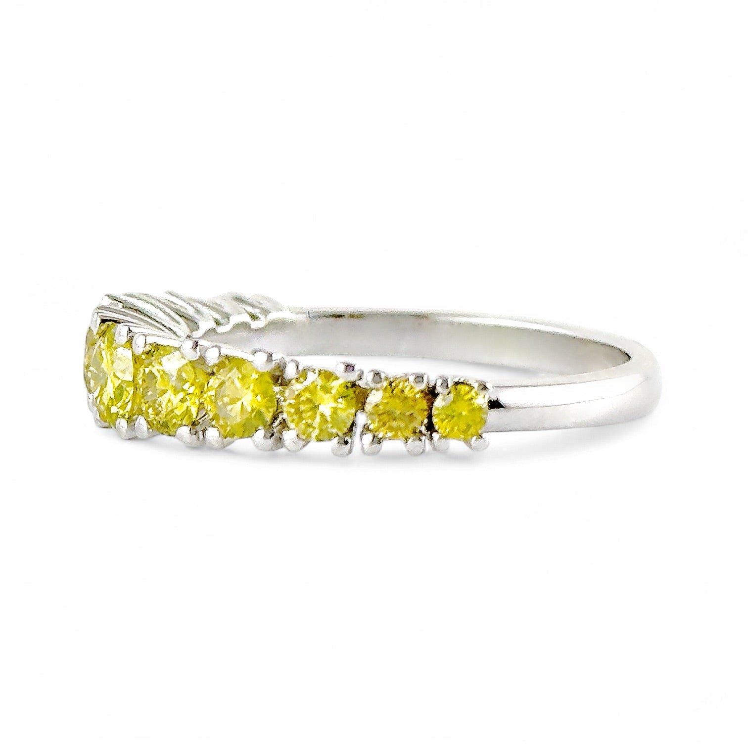 Anello donna veretta di diamanti - Simmi Gioiellerie - Anelli