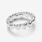 Anello Fascia a Cuori Be Love Argento Sterling 925 - 193427C00 - Simmi Gioiellerie - Charm