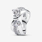 Anello Fascia Intrecciata con Fiocco Luminoso - 193553C01 - Simmi Gioiellerie - Anelli