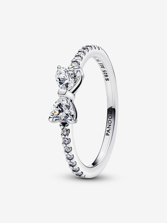 Anello Fiocco scintillante Argento Sterling 925 - 193510C02 - Simmi Gioiellerie - Charm