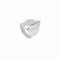Anello unisex Uno de 50 Anello placcato argento Sterling figura manta gigante - Simmi Gioiellerie - Anelli