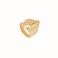 Anello unisex Uno de 50 Anello placcato oro 18k figura manta gigante - Simmi Gioiellerie - Anelli