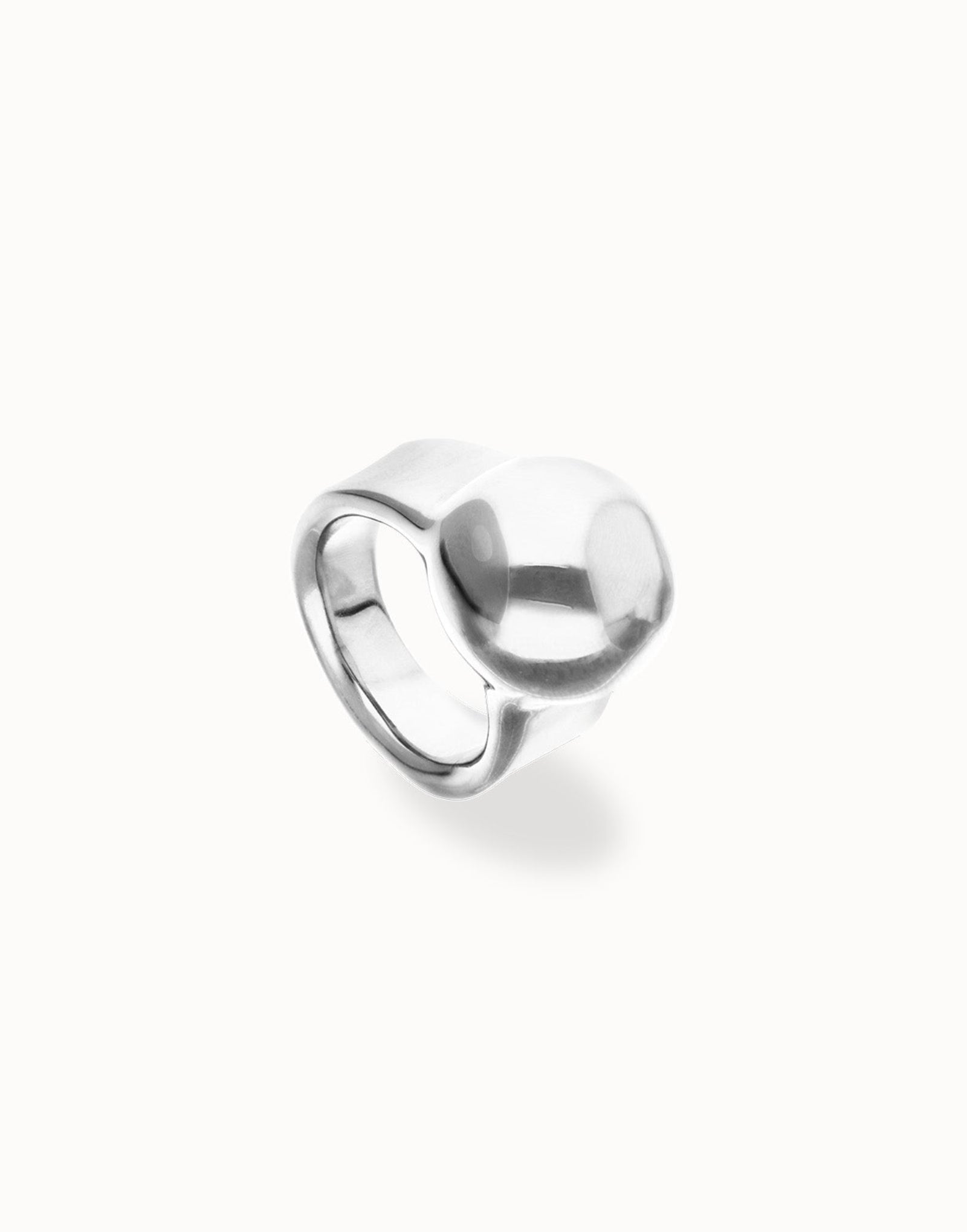 Anello Uno de 50 placcato in argento a forma di sfera - ANI0869 - Simmi Gioiellerie - Anelli