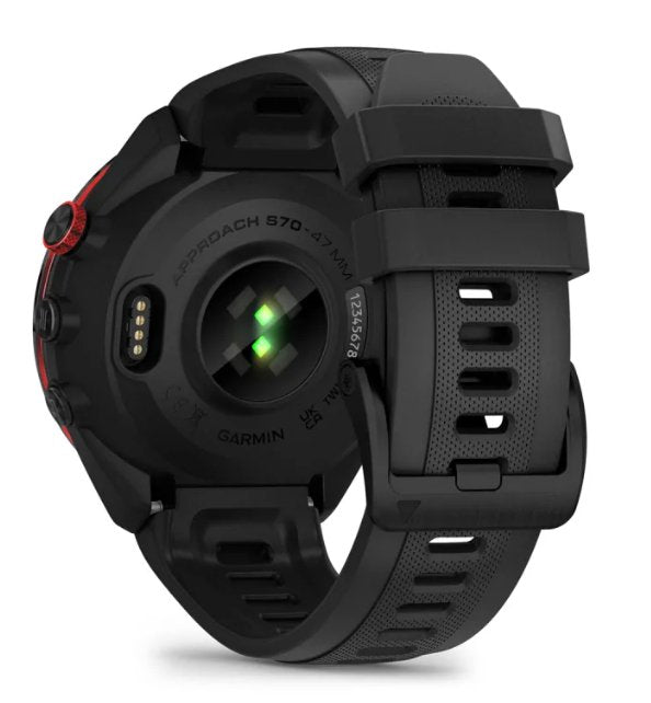 Approach® S70 - 47 mm Lunetta in ceramica nera con cinturino in silicone Black - 010-02746-12 - Simmi Gioiellerie -Orologi