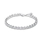 argento sterling bracciale con zirconia cubica trasparente - 595069C01 - Simmi Gioiellerie -Bracciali