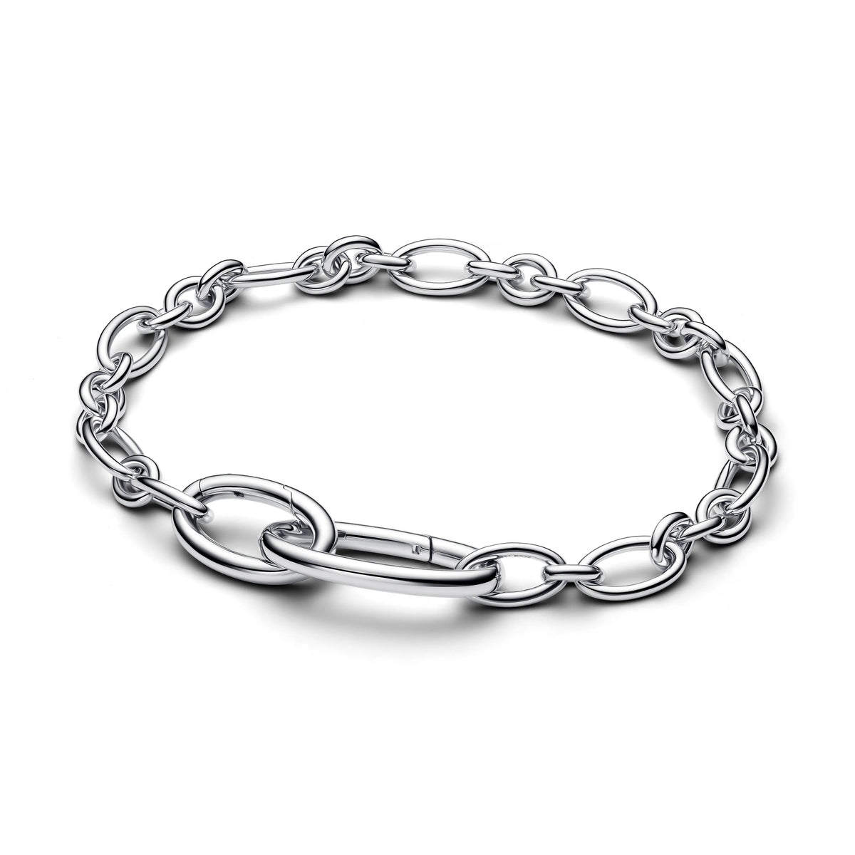 Bracciale a maglie ovali argento sterling - 594678C00 - Simmi Gioiellerie -Bracciali