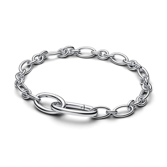 Bracciale a maglie ovali argento sterling - 594678C00 - Simmi Gioiellerie -Bracciali