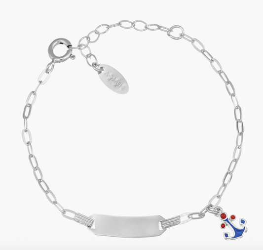Bracciale Amen Junior Personalizzabile con Ancora - Simmi Gioiellerie - Bracciali