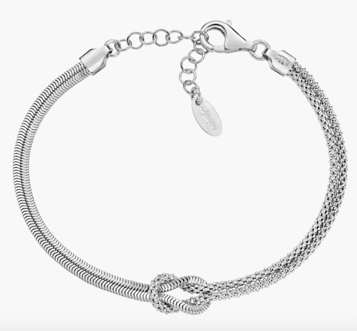 Bracciale Amen Nodo d'Amore - BRNOAMBB14 - Simmi Gioiellerie - Bracciali