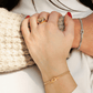Bracciale Amen Nodo d'Amore Dorato - BRNOAMGG14 - Simmi Gioiellerie - Bracciali