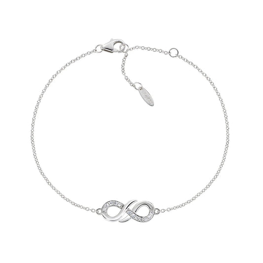 Bracciale Amore Infinito con Zirconi - BRINLUBBZ - Simmi Gioiellerie - Bracciali