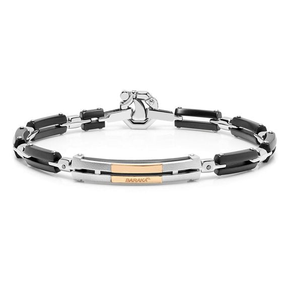 Bracciale Baraka Uomo in Acciaio - BR301051ROAG200004 - Simmi Gioiellerie -Bracciali