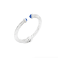 Bracciale da donna Giovanni Raspini Bangle Blue Blade Piccolo - 12291 - Simmi Gioiellerie - Bracciali