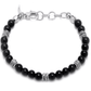bracciale da uomo Giovanni Raspini tango onice e fili - 11653 - Simmi Gioiellerie - Bracciali