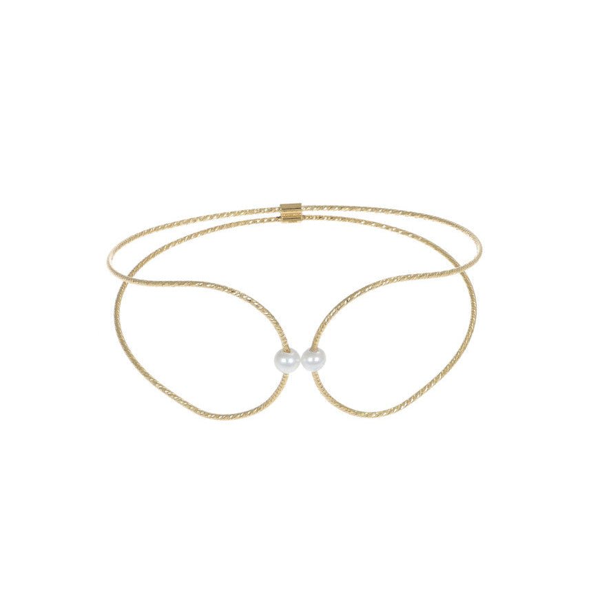 Bracciale in oro e perle NEBULA master - MagicWire - Simmi Gioiellerie - Bracciali