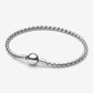 Bracciale Maglia Spiga con Chiusura a Sfera - 594028C00 - Simmi Gioiellerie - Bracciali
