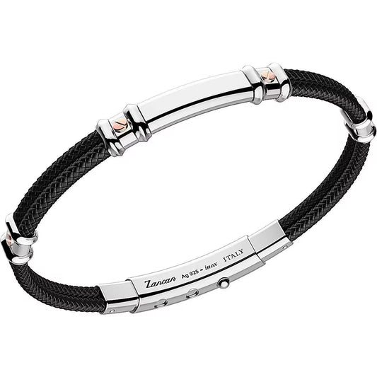 Bracciale Zancan Uomo Regata in Argento - EXB577R-NE