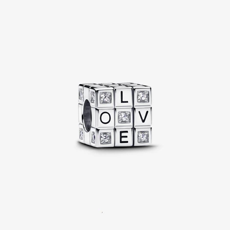 Charm Cubo LOVE - 793672C01 - Simmi Gioiellerie - Charm