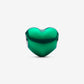 Charm Cuore Metallico Verde - 793337C07 - Simmi Gioiellerie - Charm