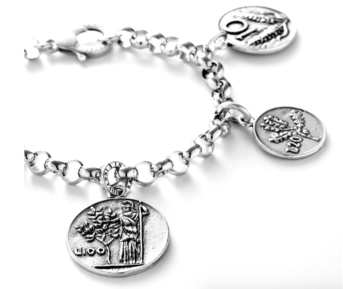 Charm Giovanni Raspini 100 Lire - 9460 - Simmi Gioiellerie - Charm