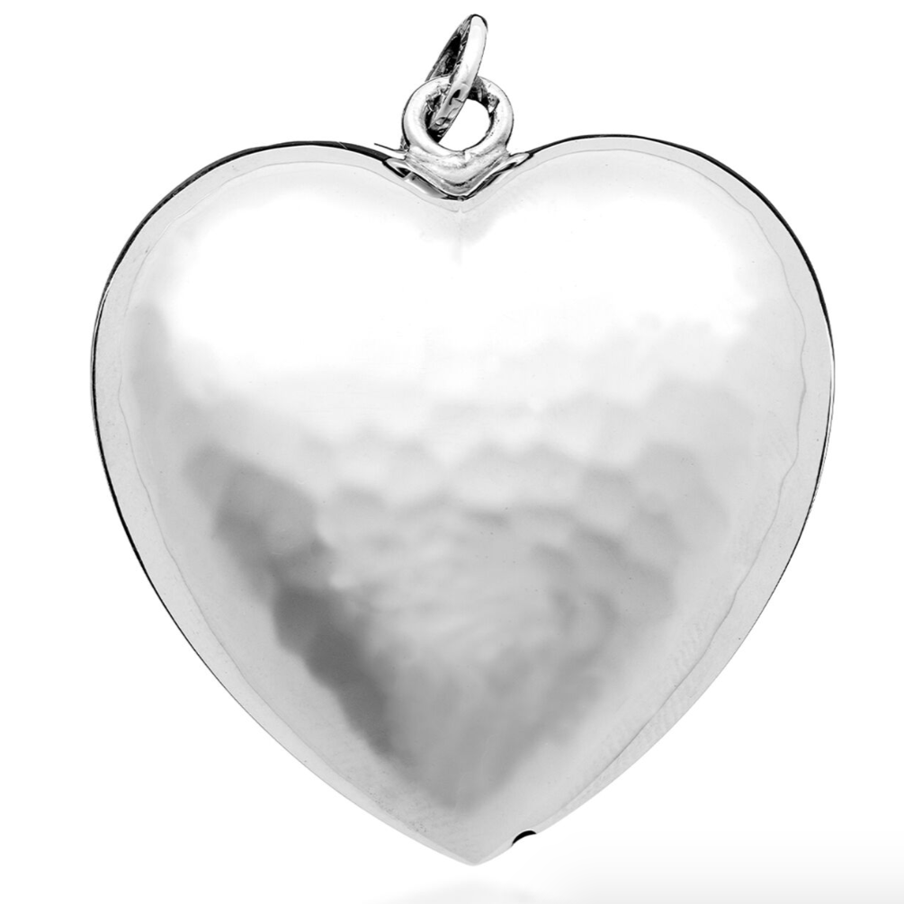Charm Giovanni Raspini Cuore Martellato Grande - 6924 - Simmi Gioiellerie - Charm