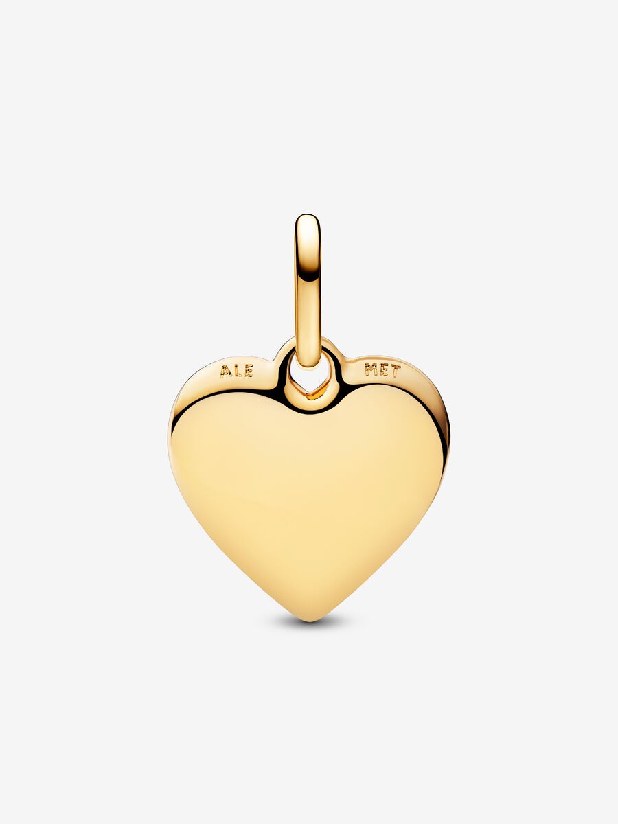 Charm Medallion Cuore da incidere Pandora ME - 763824C00 - Simmi Gioiellerie - Charm