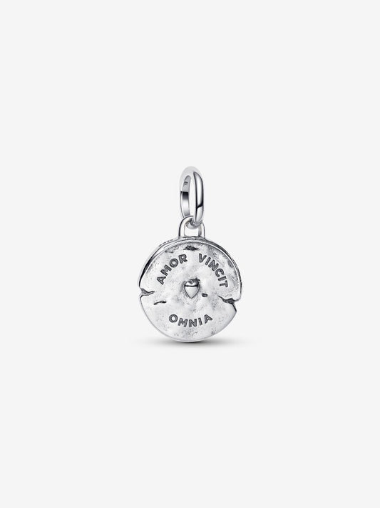 Charm Medallion Cuore Sacro "Amor Vincit Omnia" - 793975C01 - Simmi Gioiellerie - Charm