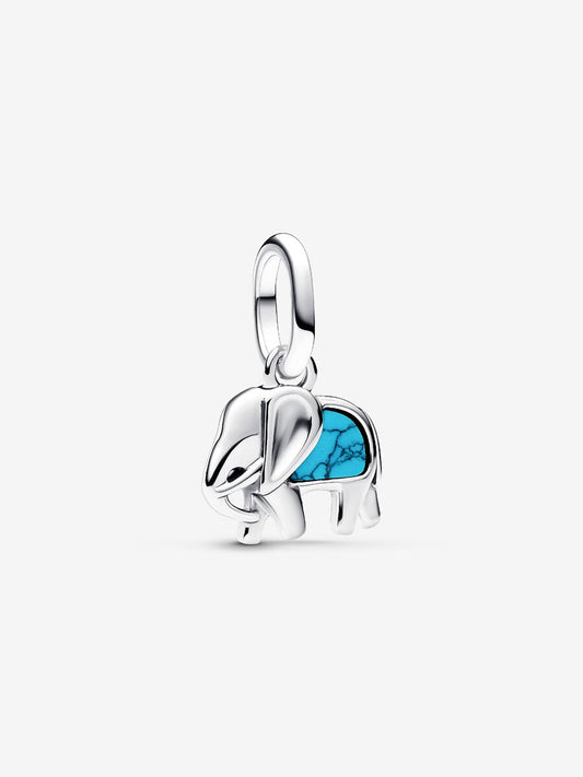 Charm Mini Pendente Elefante Turchese Pandora ME - 793858C01 - Simmi Gioiellerie - Charm