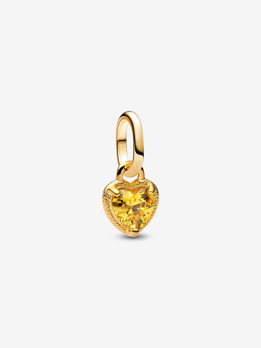 Charm Mini Pendente Gold Chakra Heart Pandora ME - 763862C01 - Simmi Gioiellerie - Charm