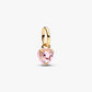 Charm Mini Pendente Pink Chakra Heart Pandora ME - 763042C01 - Simmi Gioiellerie - Charm