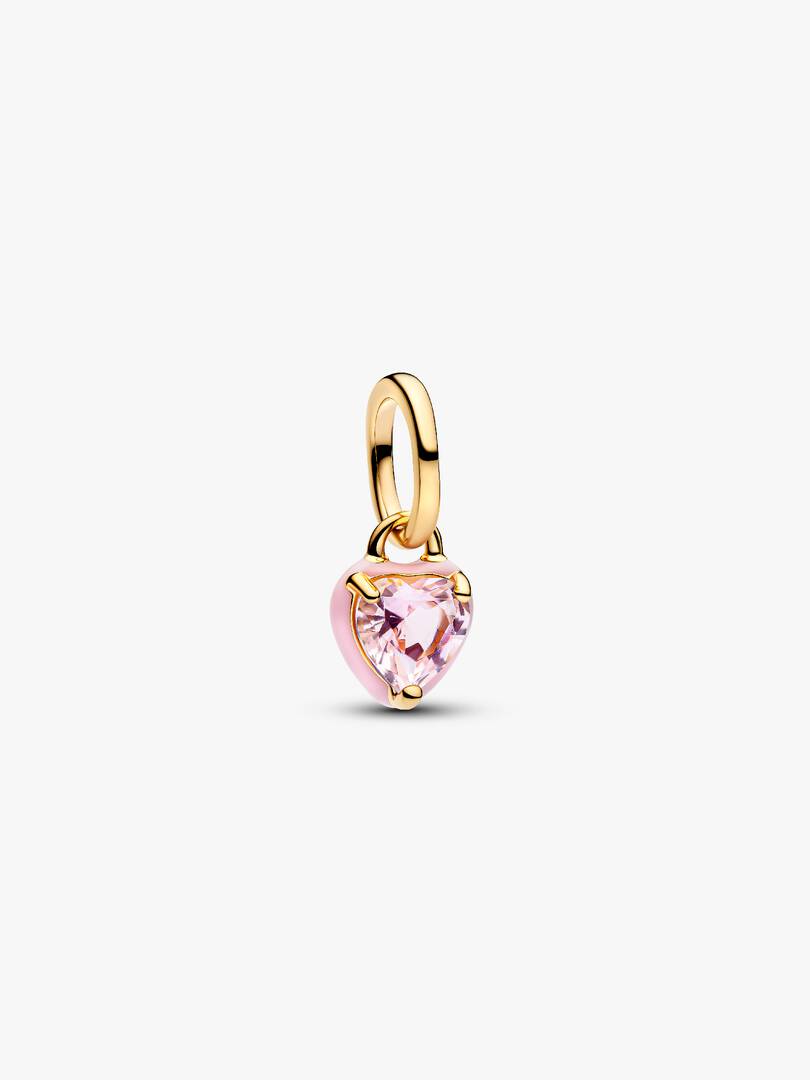 Charm Mini Pendente Pink Chakra Heart Pandora ME - 763042C01 - Simmi Gioiellerie - Charm